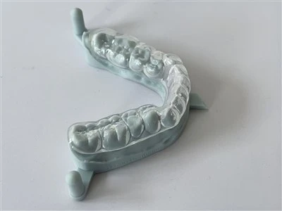 Laboratorio dentale personalizzato della guardia dura della notte dura