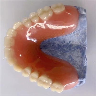 Dentario dentale acrilico a maglie di metallo personalizzato realizzato in Cina